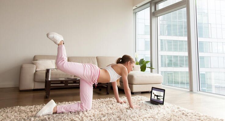 Exercise helps to avoid the development of osteochondrosis and neck pain